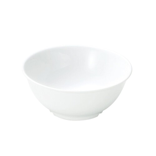 OGISO(おぎそ) アウトレット 12.8cm どんぶり ボウル 汁物 ご飯茶碗 取り皿 子ども食器 食洗機 電子レンジ 割れにくい 軽い 陶磁器 強化磁器 保育園 ホワイト