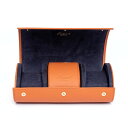 ラポート ロンドン(Rapport LONDON) Hyde Park Tan & Blue Three Watch Roll