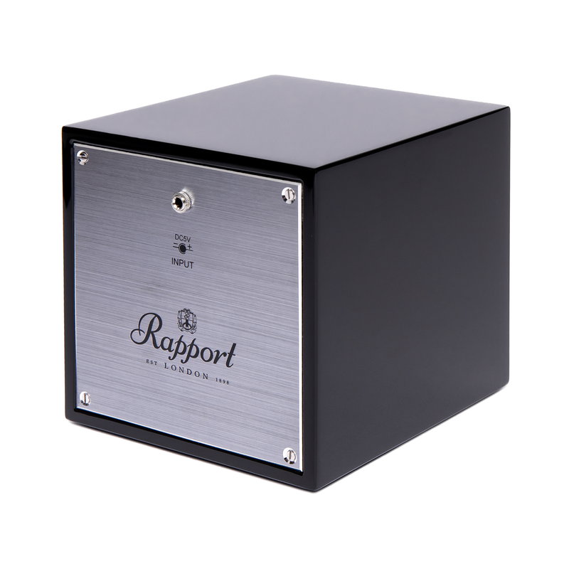 ラポート ロンドン(Rapport LONDON) Evolution Cube Watch Winder Black