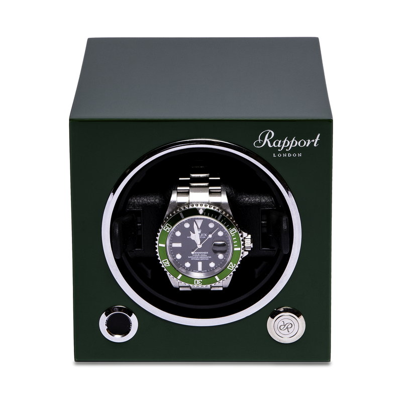 ݡ ɥ(Rapport LONDON) Evolution Cube Watch Winder Racing Green