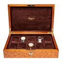 ラポート ロンドン(Rapport LONDON) Heritage Burr Walnut Ten Watch Box