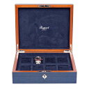 |[g h(Rapport LONDON) Heritage NEW Blue Eight Watch Box