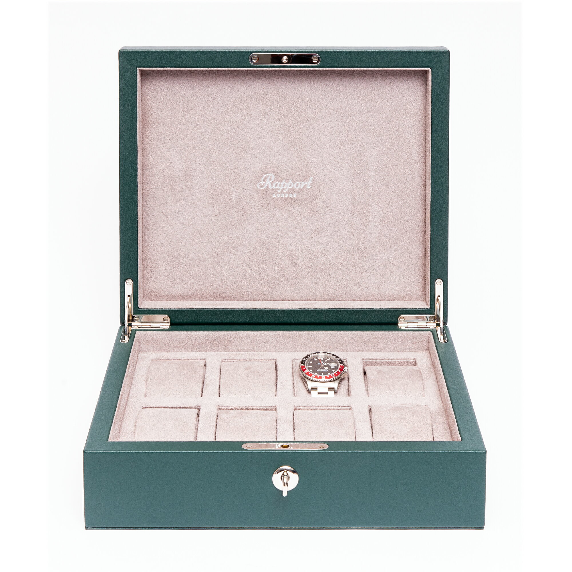 ラポート ロンドン(Rapport LONDON) Vantage Eight Watch Box in Serpentine