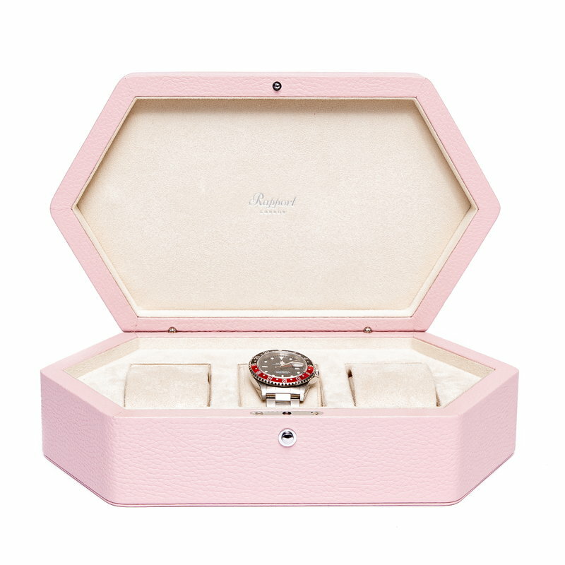 ݡ ɥ(Rapport LONDON) Portobello Three Watch Box in Ice Cream