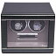 ラポート ロンドン(Rapport LONDON) Formula Double Watch Winder in a high gloss carbon fibre finish.