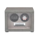 |[g h(Rapport LONDON) Watch Winder Two Leather Grey