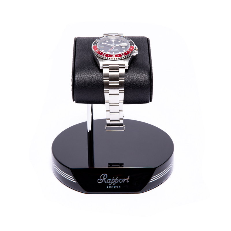 ラポート ロンドン(Rapport LONDON) Black and Silver Watch Stand