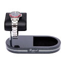 ラポート ロンドン(Rapport LONDON) Carbon Fibre Watch Stand with Tray