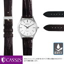 セイコー ドルチェ ラウンドケース 用 裏面防水 SEIKO DOLCE にぴったりの ベルト バンド CASSIS カシス HAVRE U1089041 簡単ベルト交換用工具付 時計ベルト 時計 ベルト リザード バンド 時計バンド 替えベルト 交換 腕時計 ベルト交換 腕時計バンド 腕時計ベルト