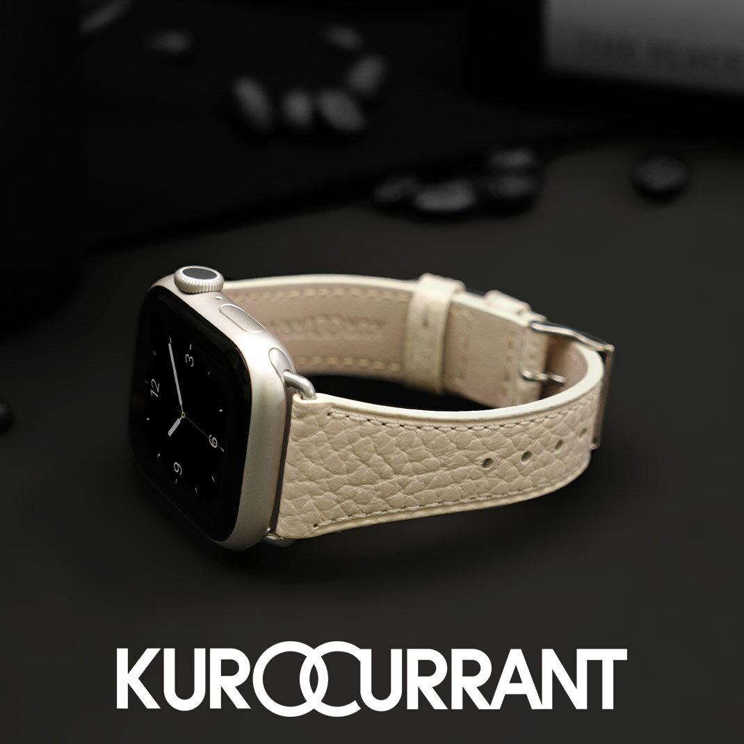 アップルウォッチ バンド レザー 裏面防水 おしゃれ シュリンクレザー apple watch ベルト レディース 革 本革 applewatch10 ~ 1 SE Ultra2 38mm 40mm 41mm 42mm 44mm 45mm ブランド クロカラント シュリンクイタリアンレザーベルト