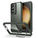 ESR Galaxy S23 / S23+ / S23 Ultra スタンドケース レンズスタンド内蔵 米軍MIL規格の落下防止 ワイヤレス充電対応 スリム ス...