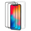 NIMASO 全面保護 ガラスフィルム iPhone11Pro 用 iPhoneX Xs 用 画面 フィルム ガイド枠 2枚セット NSP18H14
