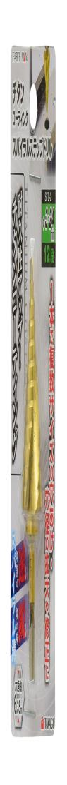 高儀(Takagi) EARTH MAN スパ イラルステップドリル チタンコーティング φ3~24mm 12段 SDT-2