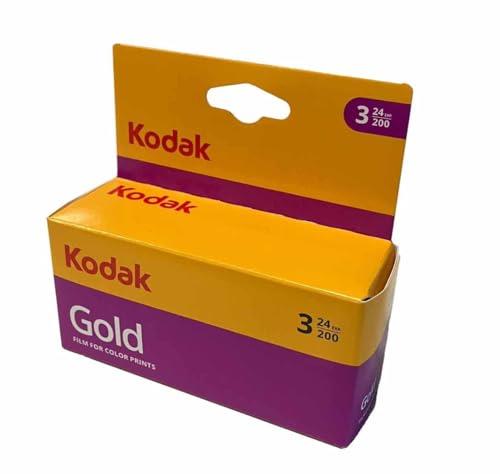 Kodak カラーネガフィルム GOLD 200 35mm 24枚撮 3本セット 6033971