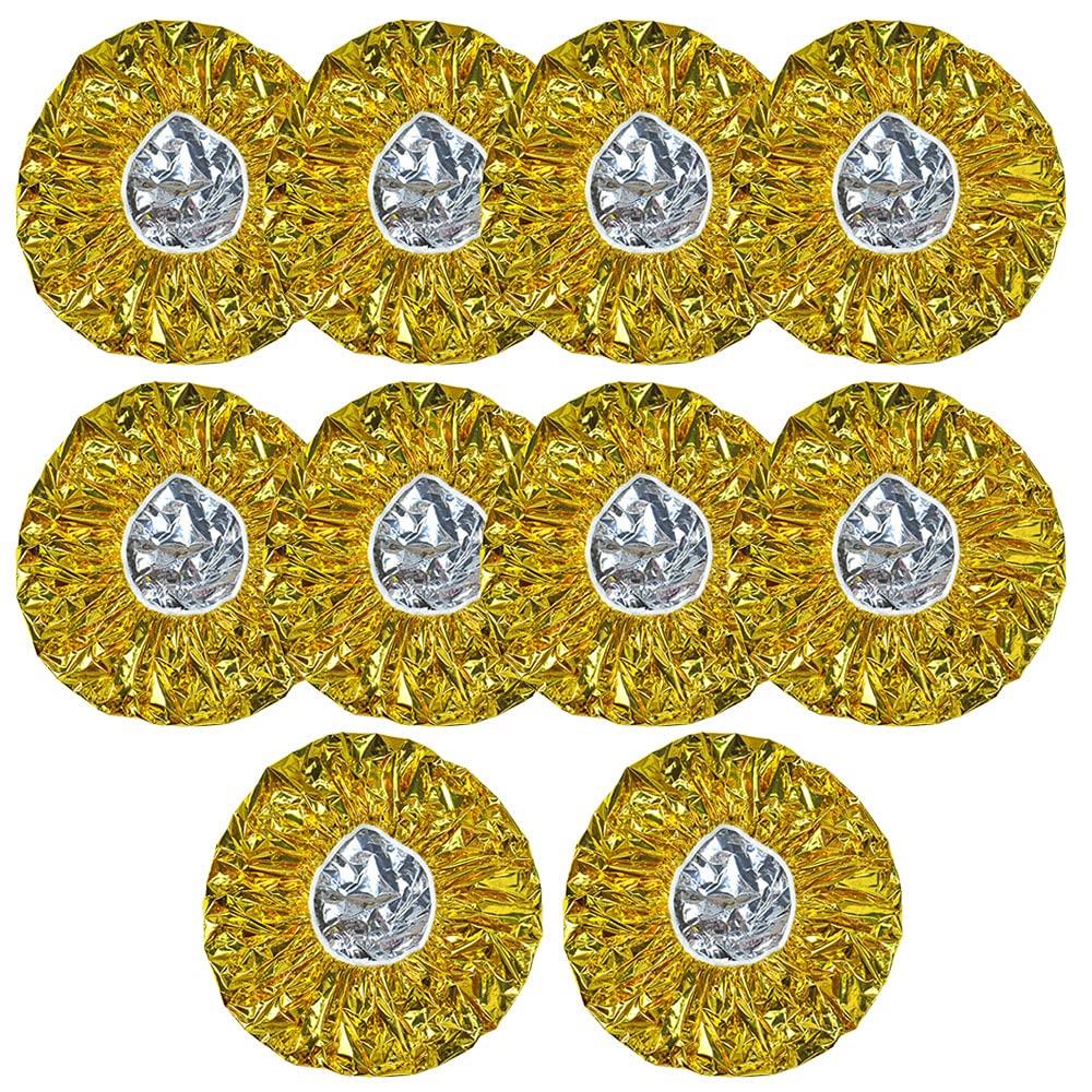 10ピース アルミキャップ 保温 防水 シャワー キャップ アルミキャップ シャワーキャップ バスキャップ 保温 防水 業務用 トリートメント 毛染め カラーリ...