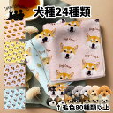 犬種選べる ハンカチ 犬 かわいい 名入れ無料 2枚セット ペット うちの子 犬グッズ 犬イラスト プレゼント ギフト 名入れ 名前入り おしゃれ 誕生日 母の...