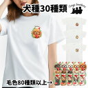 犬種選べる ホワイト tシャツ 犬 かわいい 名入れ無料 ペット うちの子 犬グッズ プレゼント ギフト 名入り おしゃれ ユニセックス 男女兼用 レディース 誕生日 母の日 コーギーブラザーズ 【 クリスマス シリーズ 】 ALLJTSH