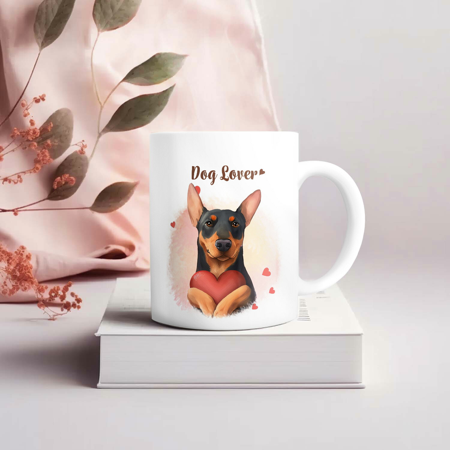ドーベルマン 犬 マグカップ かわいい 名入れ...の紹介画像3