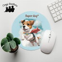 ジャックラッセル 犬 マウスパッド かわいい 名入れ無料 ペット うちの子 犬グッズ 犬イラスト パステルカラー ギフト プレゼント 名入れ 誕生日 母の日 贈...
