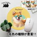 柴犬 犬 マウスパッド かわいい 名入れ無料 ペット うちの子 犬グッズ 犬イラスト パステルカラー ギフト プレゼント 名入れ 誕生日 母の日 贈り物 ノベル...