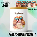 キャバリア 犬 キャニスター かわいい 名入れ無料 ペット 保存容器 プレゼント ギフト うちの子 犬グッズ 犬イラスト 名入れ 両面プリント 誕生日 贈り物 ノベルティ コーギーブラザーズ 【 グラサン シリーズ】 CVLGTUP