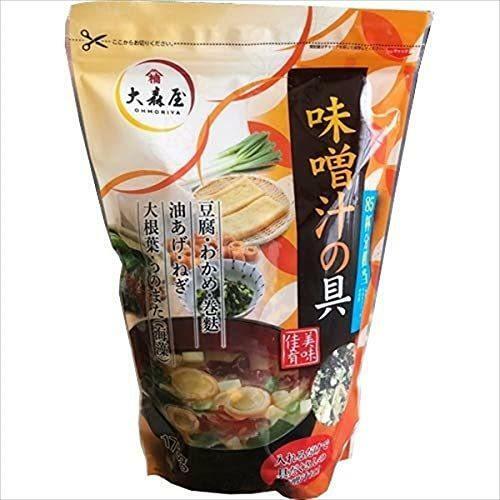 味噌汁の具 大森屋 業務用 175g 85杯分 みそ汁の具 とうふ わかめ 巻麩 油揚げ ねぎ 大根葉 簡単 手軽 インスタント コストコ COSTCO あす楽　RSL発送