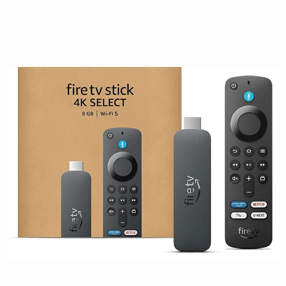 最新版 Fire TV Stick 4K Select 4K | 高画質ストリーミング ストリーミングメディアプレイヤー | Alexa対応