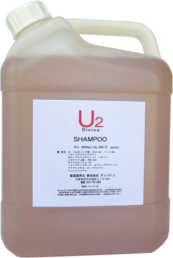 Divine ディバイン シャンプー【U2】 (4000ml) Divine ディバイン シャンプー【U2】 (4000ml)