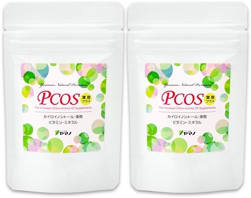 PCOS 葉酸プラス サプリメント 2袋セット PCOS 葉酸プラス サプリメント 2袋セット