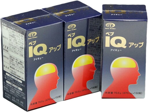 インターテクノ ペプIQアップ150粒×3個 インターテクノ ペプIQアップ150粒×3個