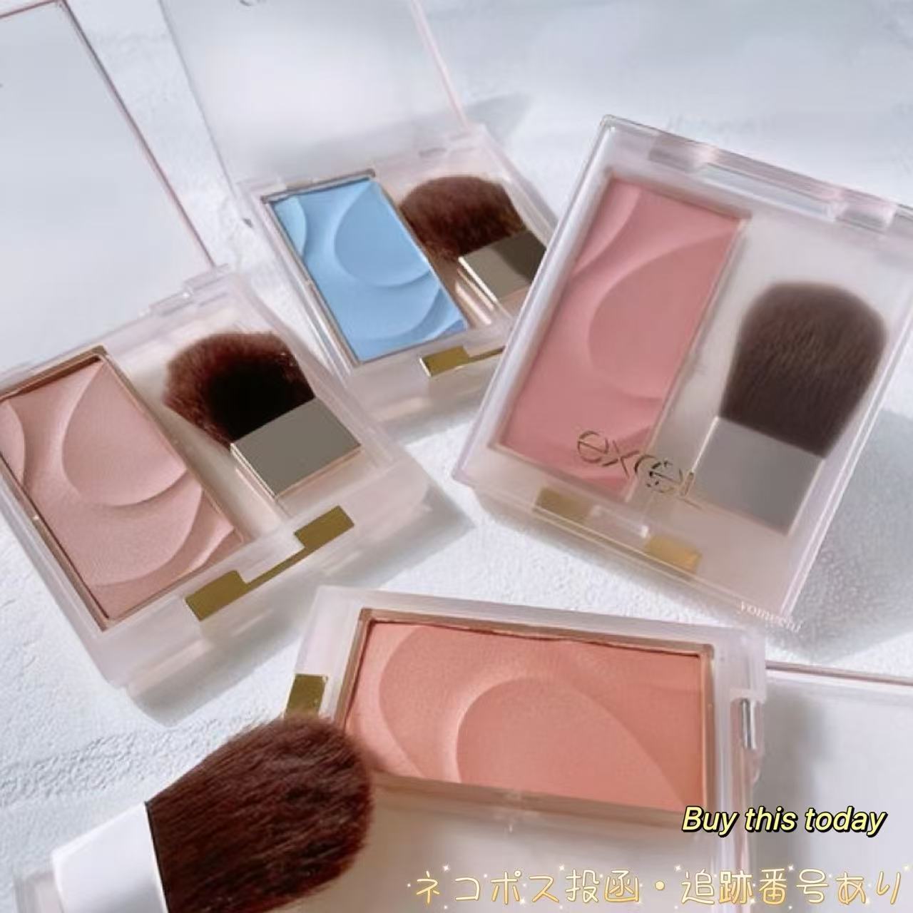 excel エクセル シームレストーン ブラッシュ 4種類選べる（SB01・02・03・04） チークカラー 3g ネコポス投函・追跡番号あり