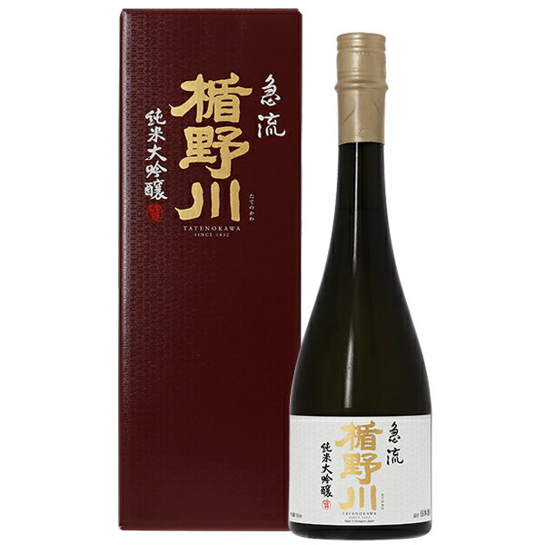 日本酒 地酒 山形 楯の川酒造 楯野川 純米大吟醸 急流 専用箱付 720ml 6本まで1梱包