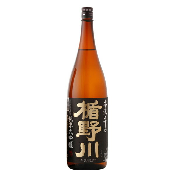 日本酒 地酒 山形 楯の川酒造 楯野川 純米大吟醸 本流 辛口 1800ml 1梱包6本まで