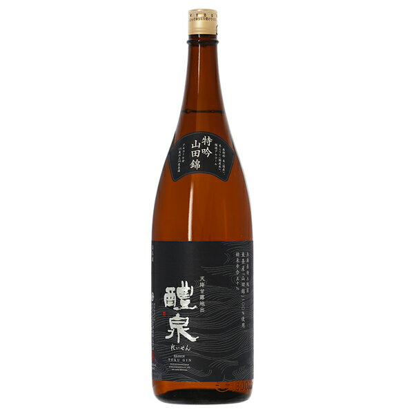 日本酒 地酒 岐阜 玉泉堂酒造 醴泉 特別吟醸 山田錦 1800ml 1梱包6本まで