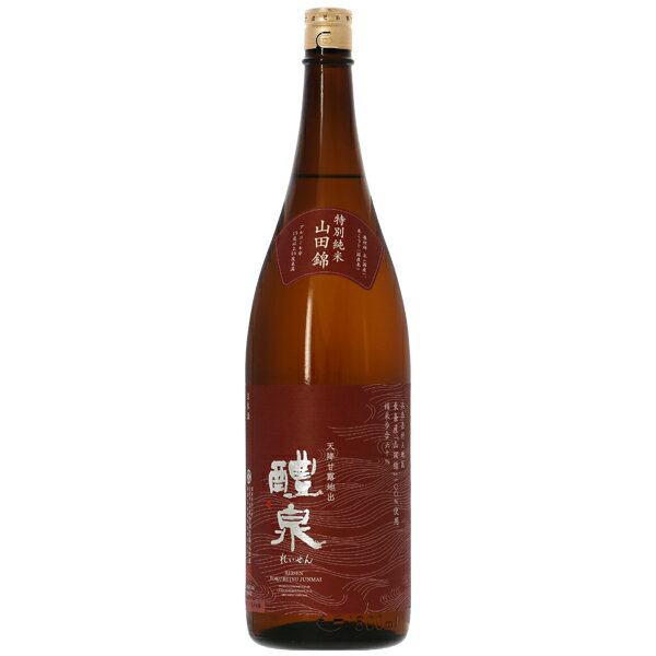 日本酒 地酒 岐阜 玉泉堂酒造 醴泉 純米 山田錦 1800ml 1梱包6本まで