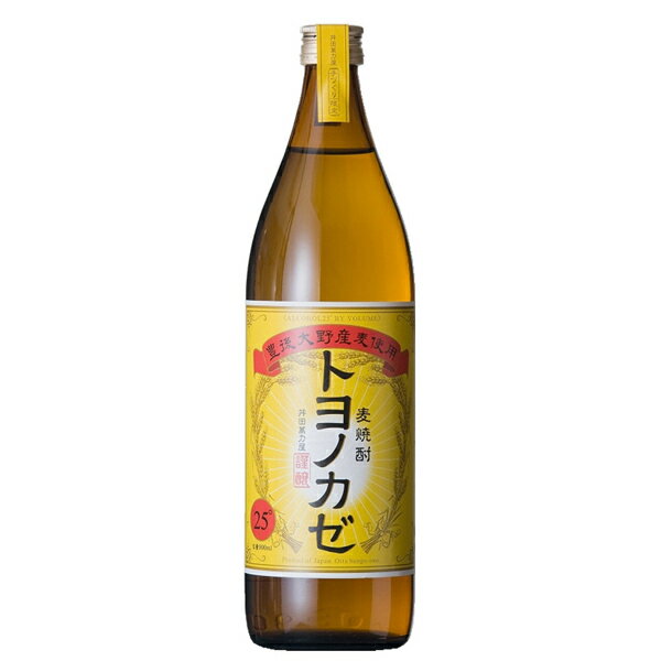 藤居醸造 トヨノカゼ 麦 25度 900ml 麦