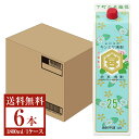 ポイント3倍【送料無料】 宮崎本店 キンミヤ 焼酎 25度 パック 1800ml (1.8L)6本 1ケース 金宮 甲類焼酎 三重 包装不可 他商品と同梱不可 クール便不可
