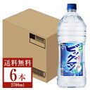 【送料無料】 合同酒精 ビッグマン 20度 ペットボトル 2700ml （2.7L） 6本 1ケース 甲類焼酎 糖質ゼロ プリン体ゼロ 包装不可 他商品..