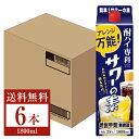  合同酒精 酎ハイ専科 サワーの素 25度 紙パック 甲類 1.8L（1800ml） 6本 1ケース 甲類焼酎 チューハイ用焼酎 包装不可 他商品と同梱不可 クール便不可