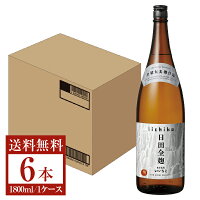 【送料無料】 三和酒類 むぎ焼酎 いいちこ 日田全麹 25度 瓶 1.8L（1800ml） 6本 1ケース 三和酒類いいちこ 麦焼酎 大分 包装不可 他商品と同梱不可 クール便不可