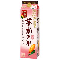 アサヒ 芋焼酎 かのか 華やかすっきり仕立て 25度 紙パック 焼酎甲類乙類混和 1.8L 1800ml アサヒかのか 甲乙混和 焼酎 包装不可 1梱包6本まで