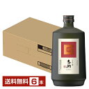 【送料無料】 霧島酒造 吉助 赤 25度 720ml 瓶 6本 1ケース いも焼酎 宮崎 包装不可 他商品と同梱不可 クール便不可