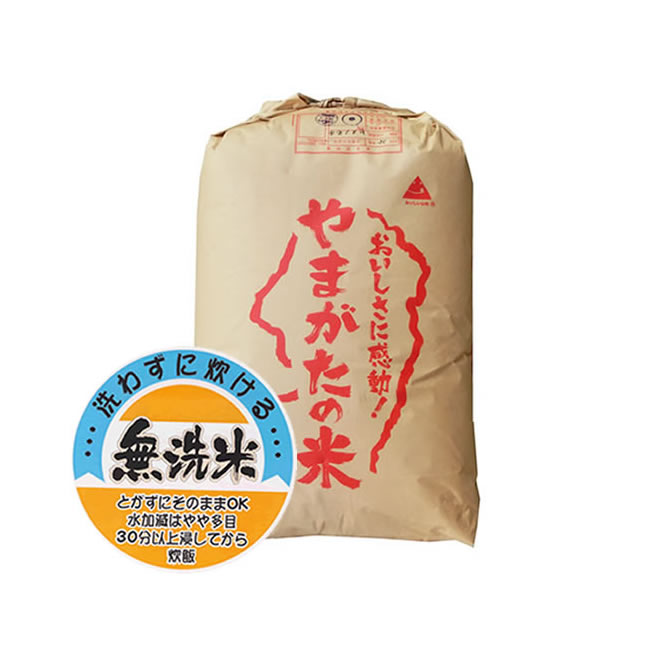【まとめ買い】無洗米 令和5年産 もち米 山形県産 ヒメノモチ 精米30kg