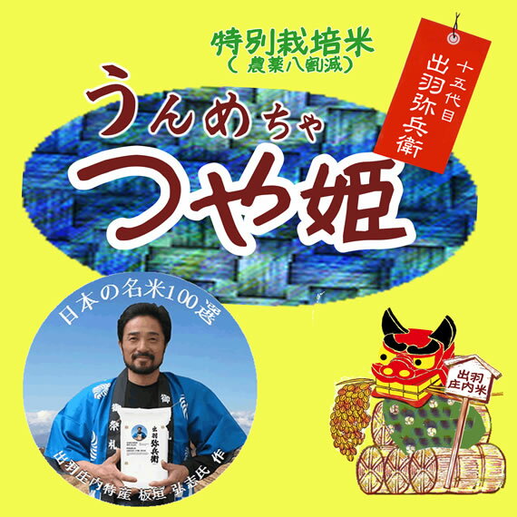 あす楽 【送料無料】日本の名米100選 30年産山形県産つや姫 出羽庄内特産 板垣弘志 監修 白米5kgx1袋 玄米/無洗米加工/米粉加工/保存包装 選択可【あす楽対応_関東】【あす楽対応_近畿】【あす楽対応_甲信越】【あす楽対応_北陸】【あす楽対応_東海】