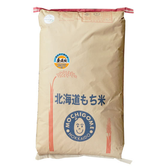 【事業所配送 個人宅不可 】無洗米 もち米 令和5年産 北海道産はくちょうもち 30kg