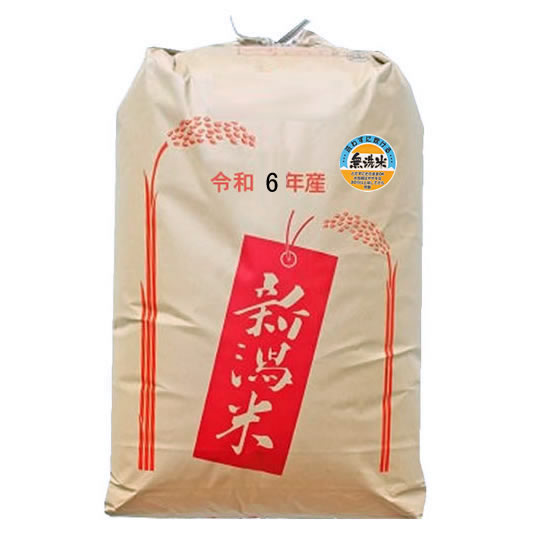 【まとめ買い】【無洗米】もち米 令和6年産新潟県産わたぼうし 精米30kgのサムネイル