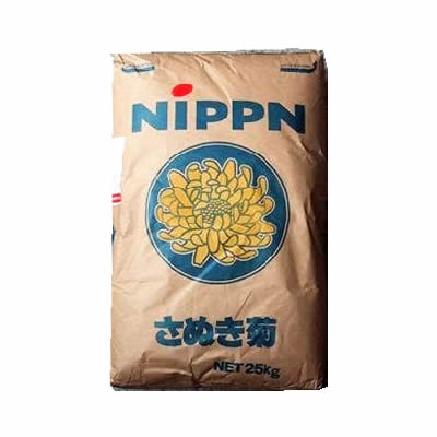 【まとめ買い】日本製粉 さぬき菊 25kg （代表的うどん用粉-中力粉） 小麦粉