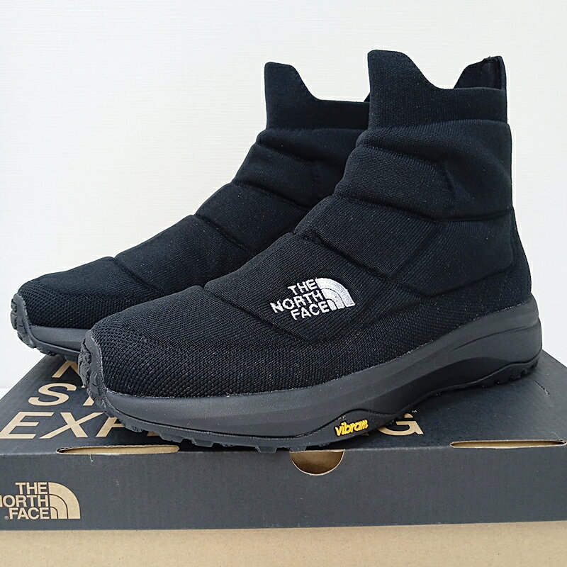 【未使用品】 THE NORTH FACE ザ ノース フェイス HELTER KNIT MID シェルター ニット ミッド NF52243 ブラック×ブラック 28.0cm US:10 【中古】