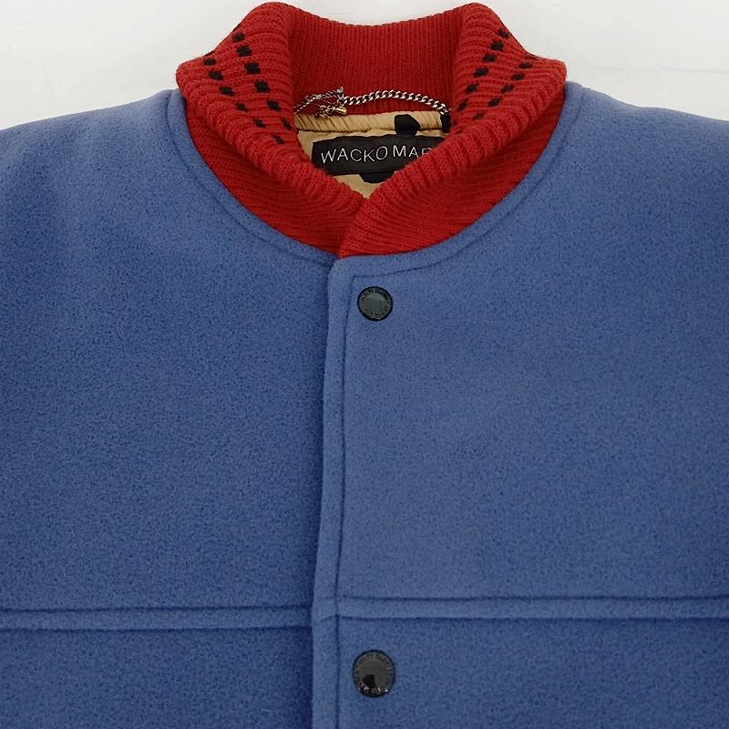 未使用品 WACKOMARIA ワコマリア CAR CLUB JACKET カークラブジャケット / TYPE-2 / サイズL /24FW-WMO-BL12 【中古】