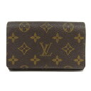 Louis Vuitton ルイ ヴィトン モノグラム ポルトフォイユ トレゾール 二つ折り財布 M61736 【中古】